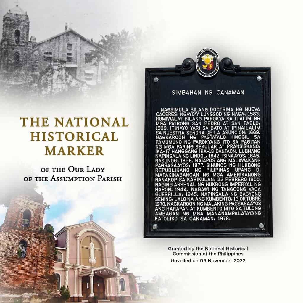 BicolDotPh Canaman Parish Originally Built In 1590s Unveils Its