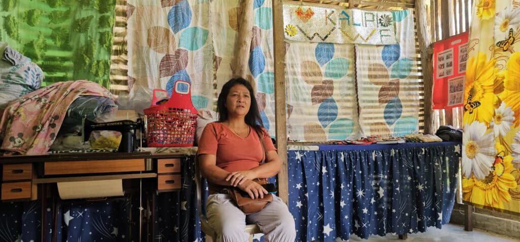 Masbate town women seek solutions as water, plastic woes strain environment 2 Jonna Espinosa Ubaldo, president of Real Women's Organization in Real village, Monreal, Masbate (photo by Rey Anthony Ostria, BicoldotPH)